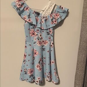 Floral Off-Shoulder Dress